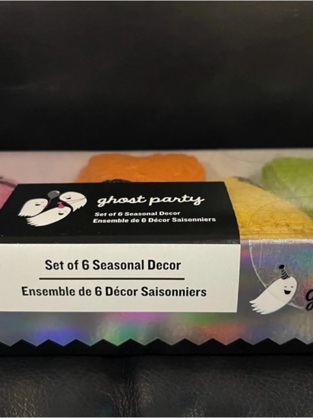 Halloween Ghost Party Felt Ghosts Set of 6, Halloween Ghosts Decor